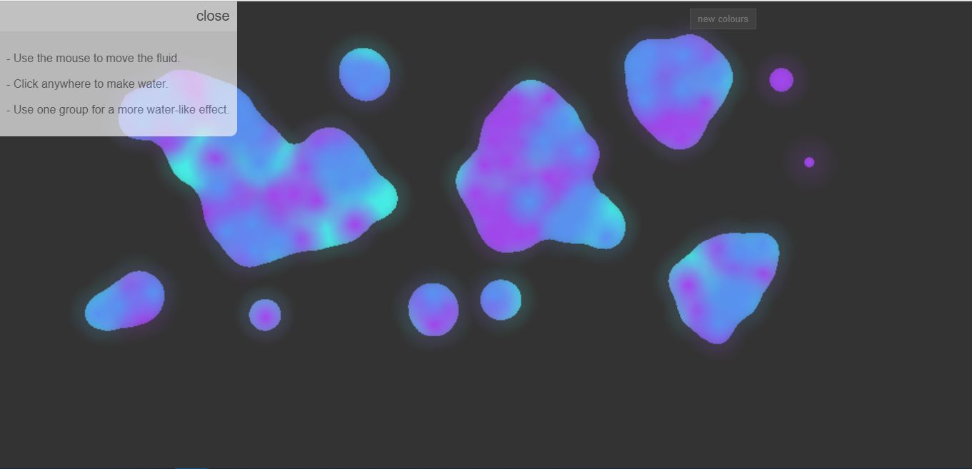 fluid blobs image