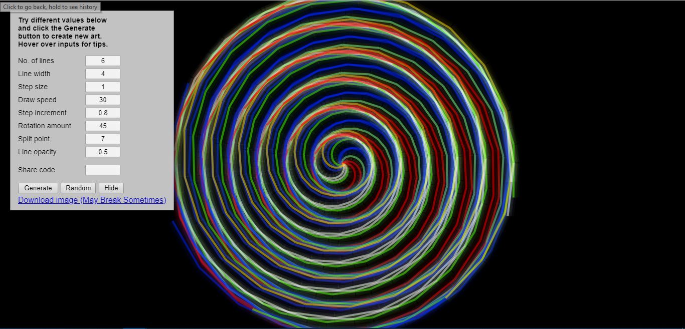 spiral generator image